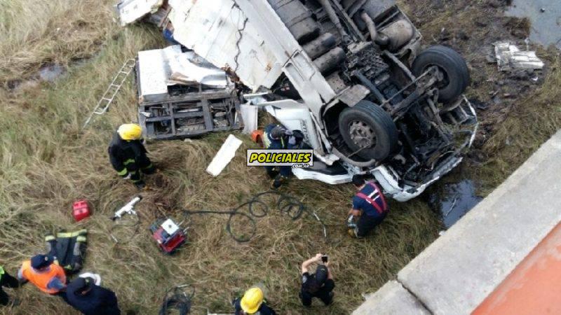 accidente camión malabrigo 