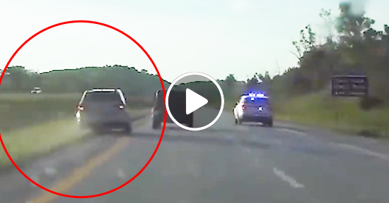 Mujer no logra detener su camioneta