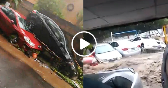 Inundaciones en el salvador
