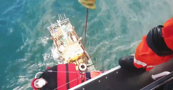 Rescate pescador