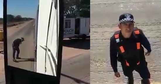 Policía me dijo loco