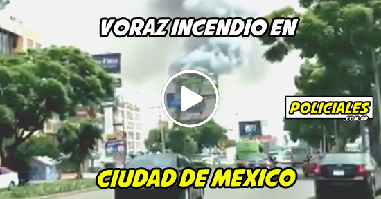 Incendio en México