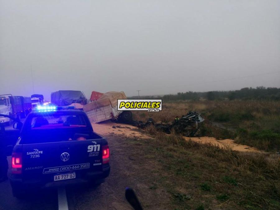 choque trasero camión 2