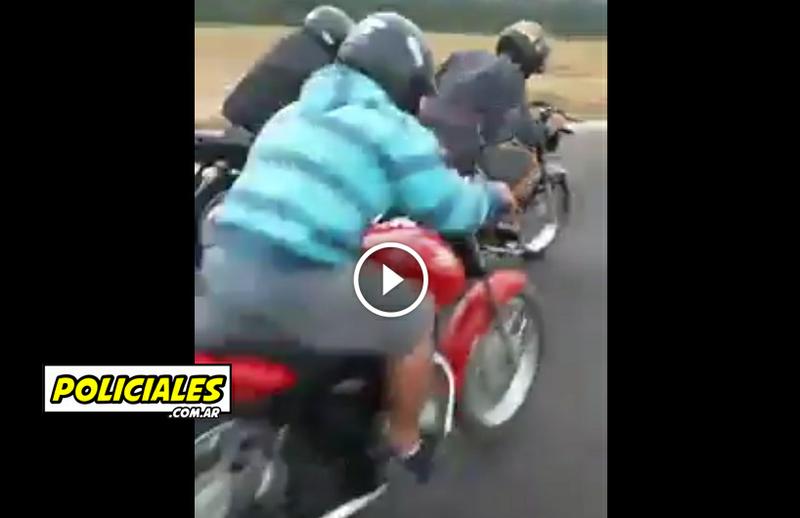 motoquero sin frenos